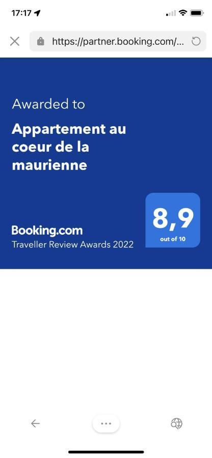 Appartement Au Coeur De La Maurienne Saint-Etienne-de-Cuines Exterior foto
